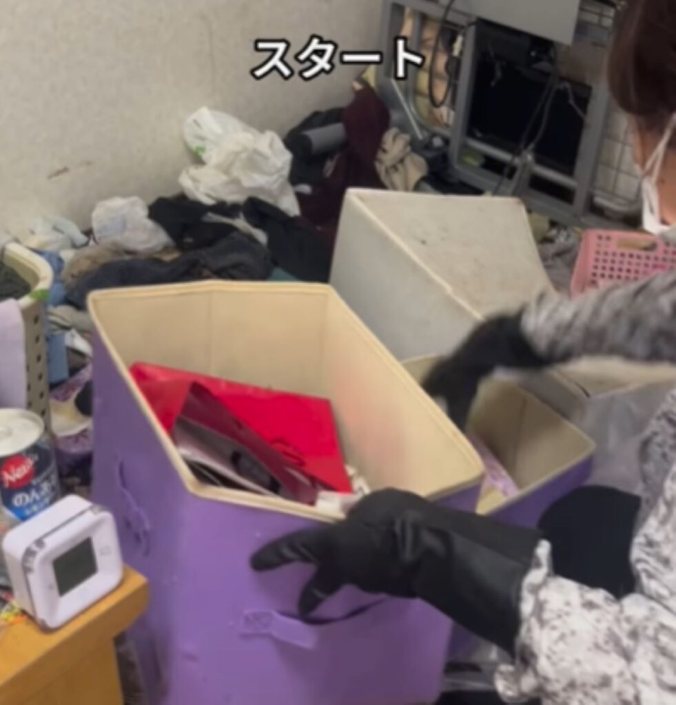 まずは捨てるところから（＠tyatya.kataduke_ieさんより提供）