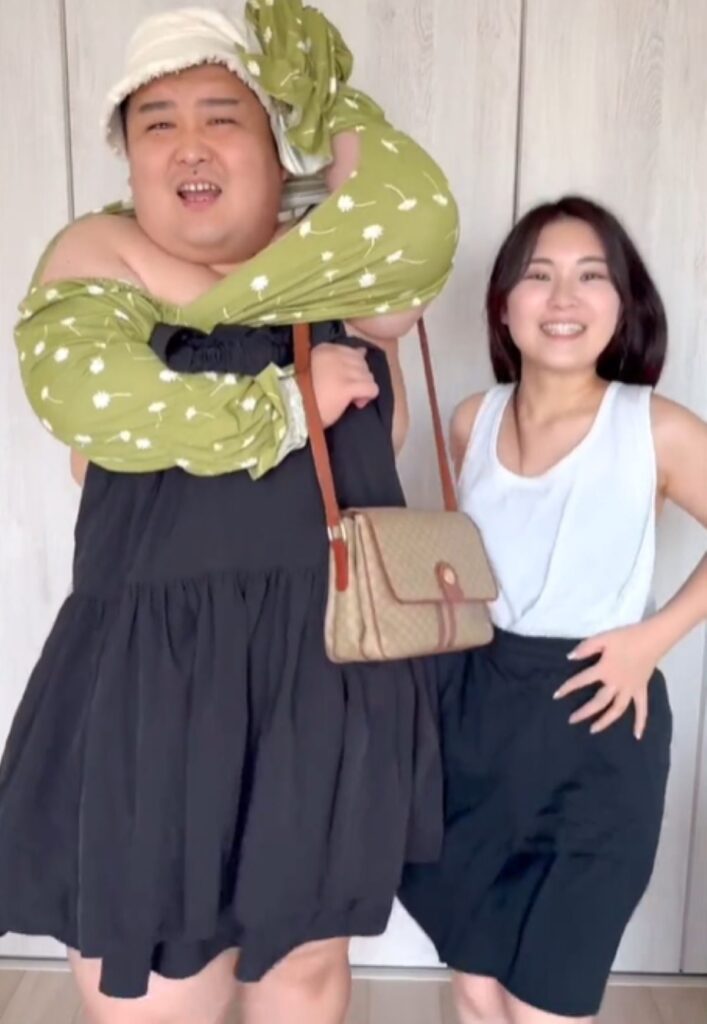 服が小さくて入りません！（＠100kgcp_1224さんより提供）