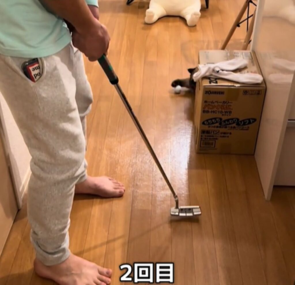 2回目もキャッチ（＠__kikuchiyoさんより提供）