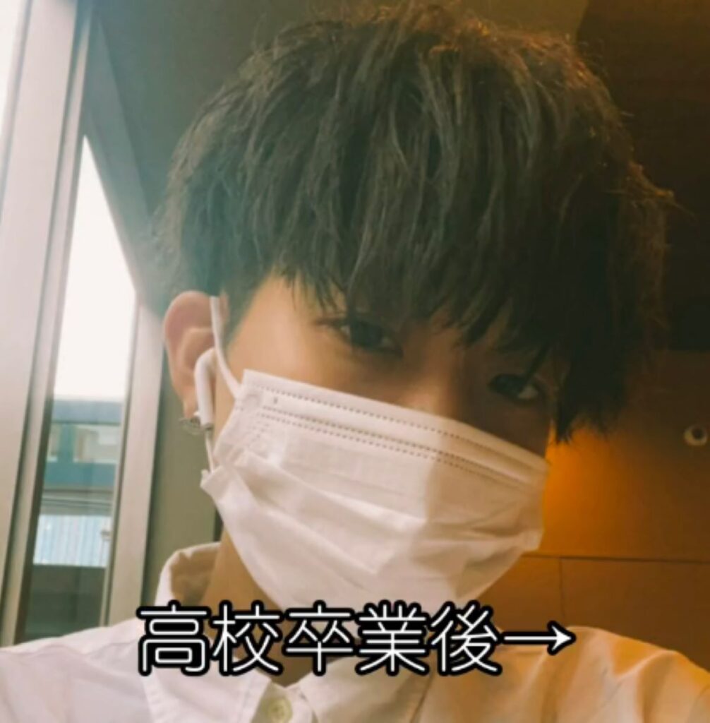 高校卒業後①（＠meri02270さんより提供）
