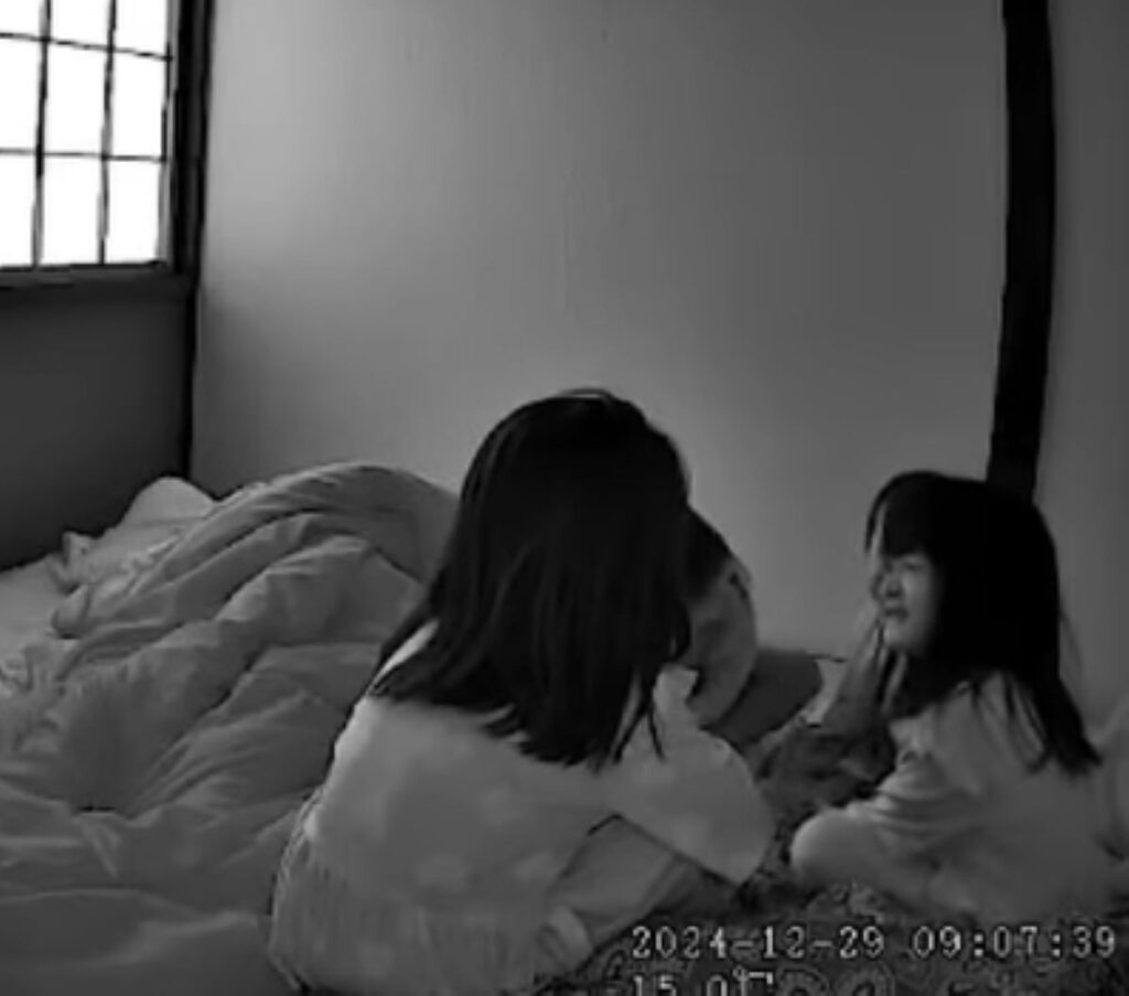 見守りカメラの様子③（＠aiue_4sistersさんより提供）