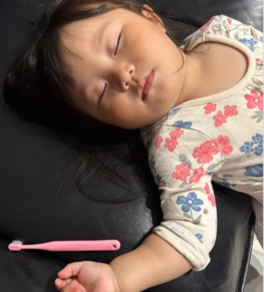 気持ちよさそうな娘さん（＠soma_202001_73さんより提供）