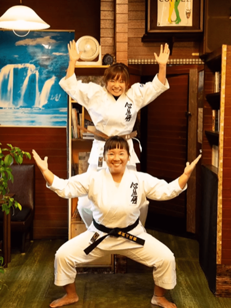 2人ともノリノリ♪（＠utsusukotoneさんより提供）