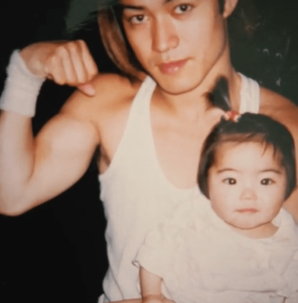 父になってもイケメンぶりはは変わらず（＠sori_k_aさんより提供）