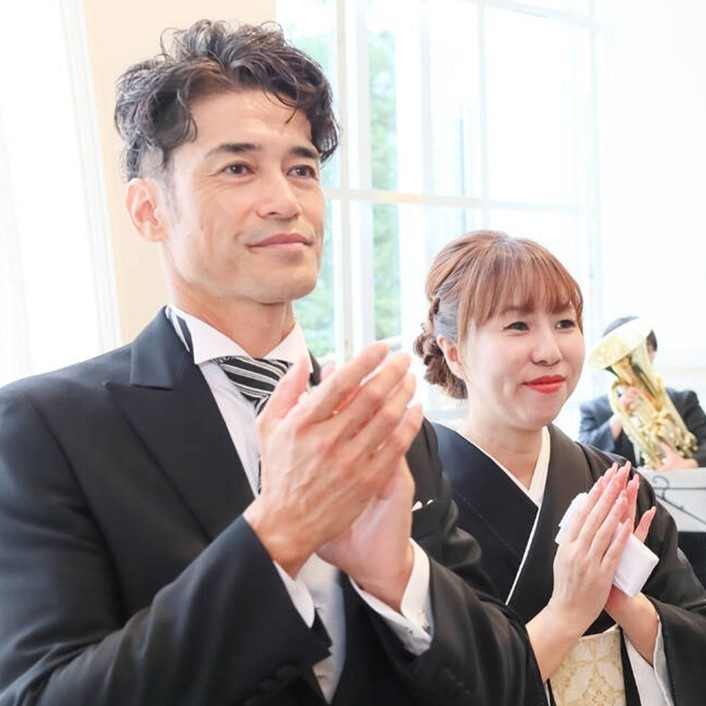 結婚式では感極まって…（＠sori_k_aさんより提供）