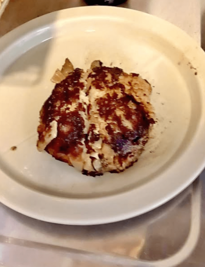 最近息子さんが作ったハンバーグ（@kori_design_miyuさんより提供）