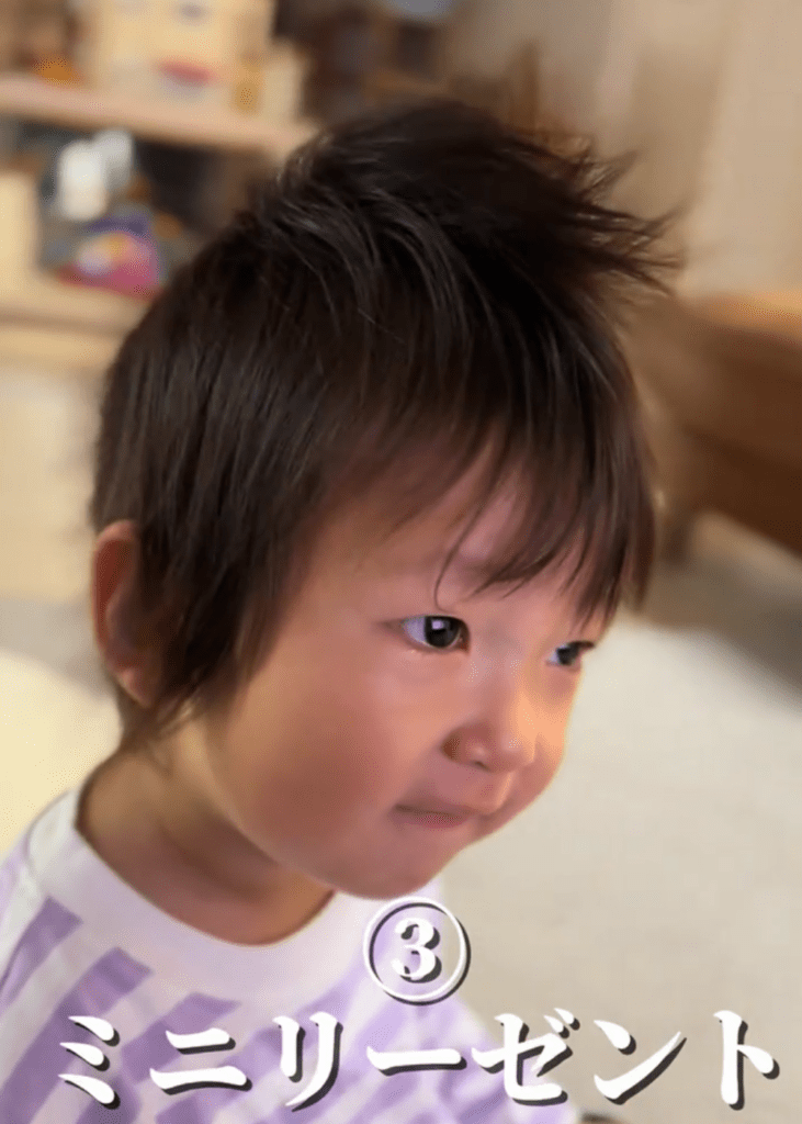 ③ミニリーゼント（＠mika02100711さんより提供）