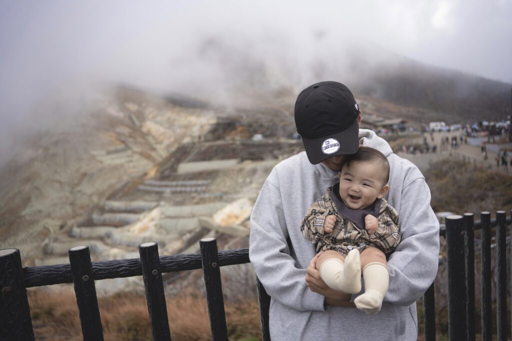 笑顔の息子さん（@zendaaayoさんより提供）