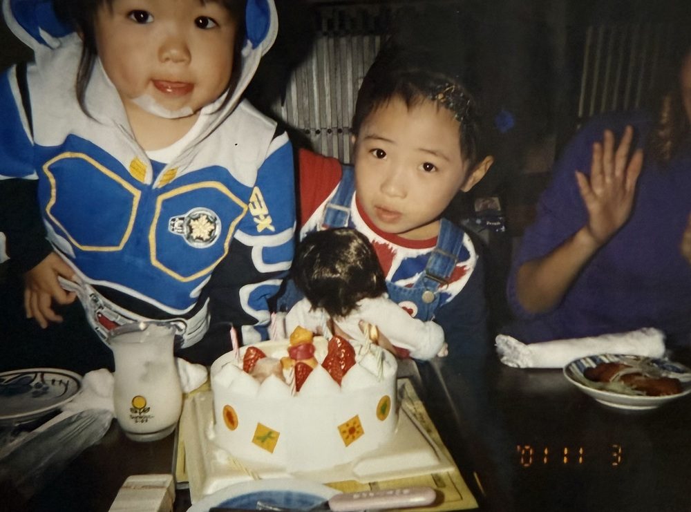 幼少期の投稿者さん②（@ibarakieriさんより提供）