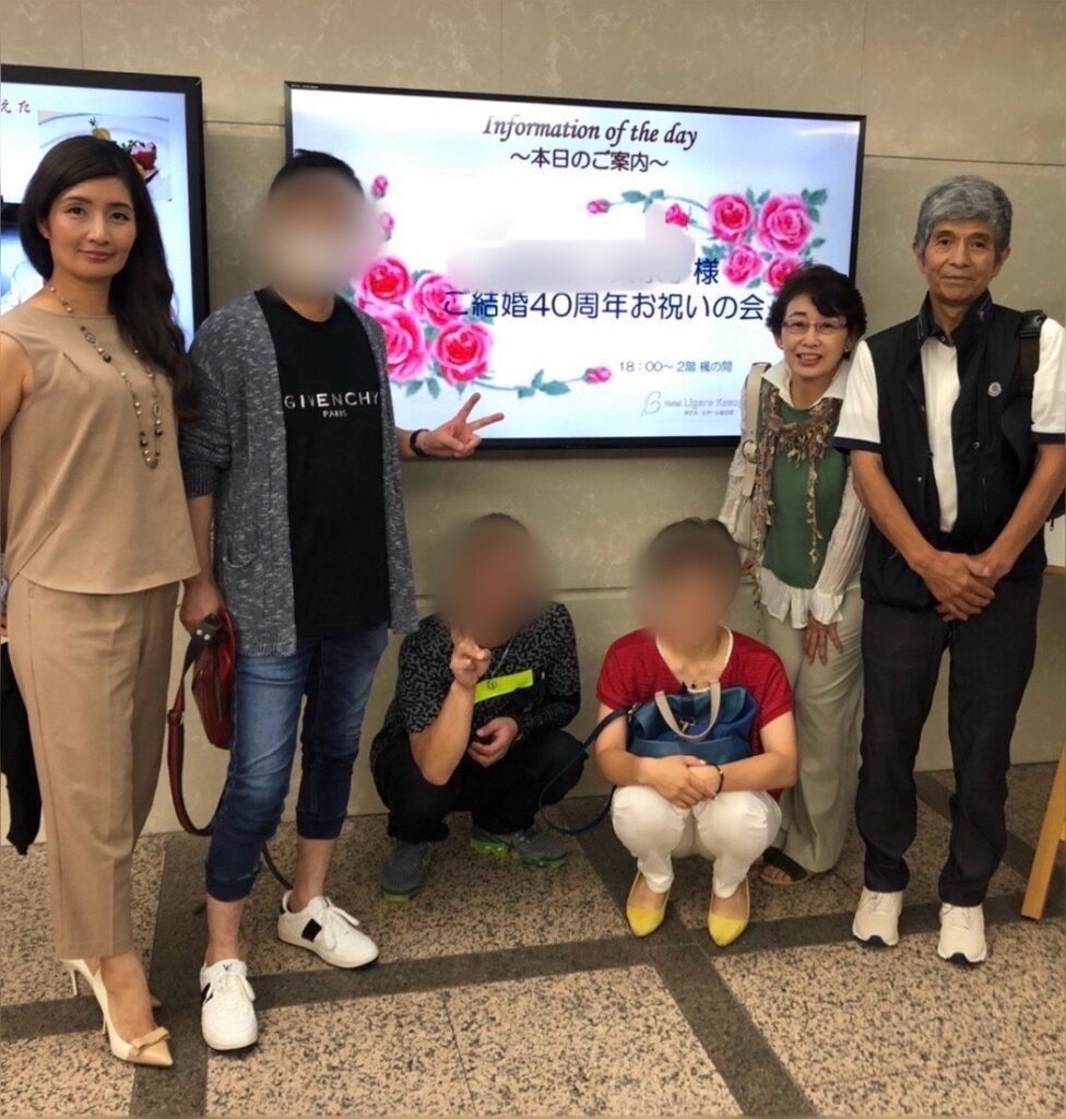 家族写真（＠akarinmamaさんより提供）