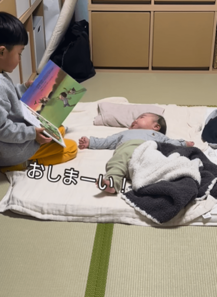 読み聞かせが終わりました（@sosuke_2020さんより提供）