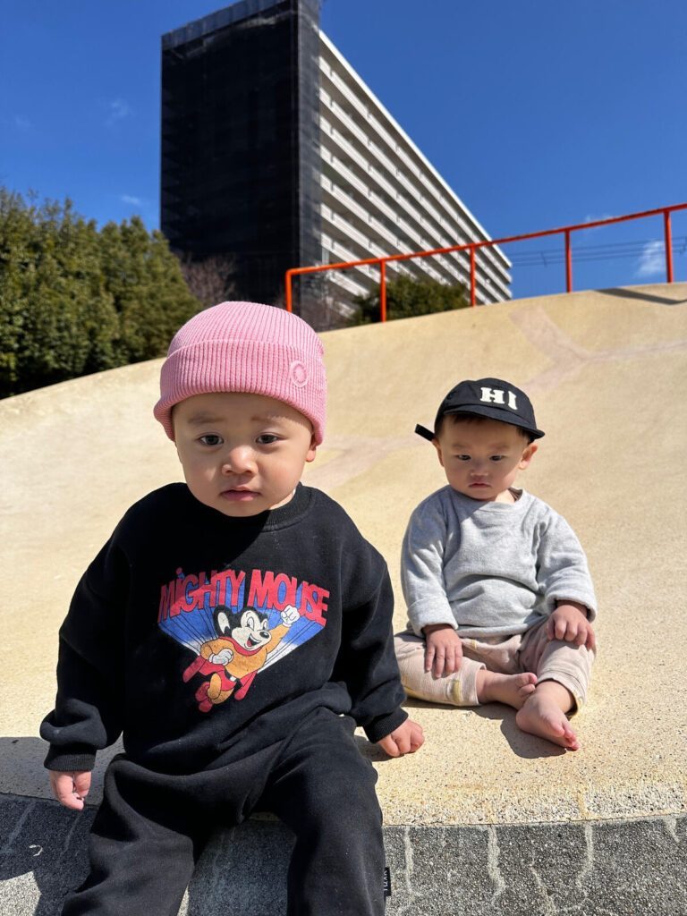 現在の2人の様子①（@jo_to_fukuさんより提供）