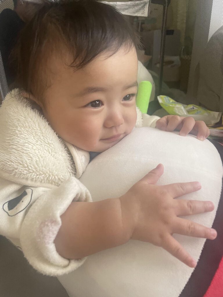 普段の息子さんの様子②（@o_chan25252さんより提供）