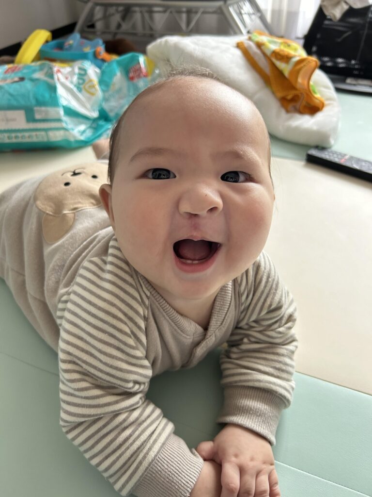 すくすくと育ってほしい（@ayatoto194さんより提供）