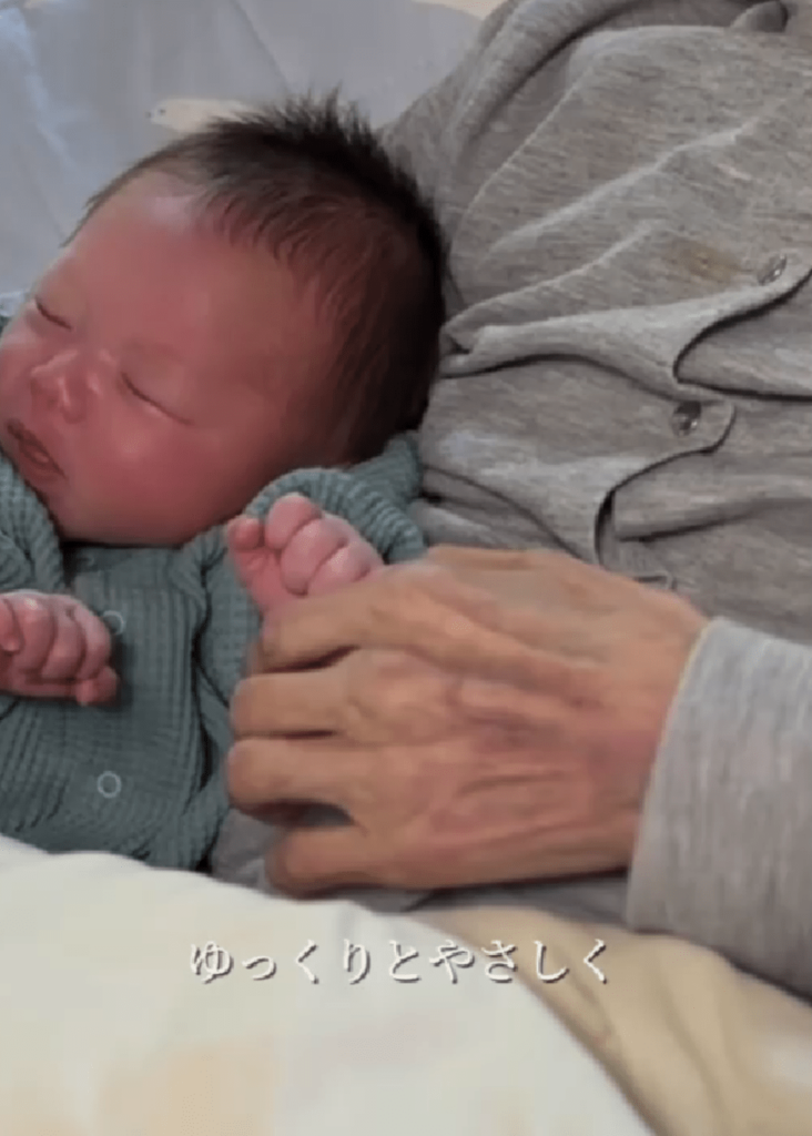 ゆっくりと手が動いた！（@shakunone_ties_brandさんより提供）