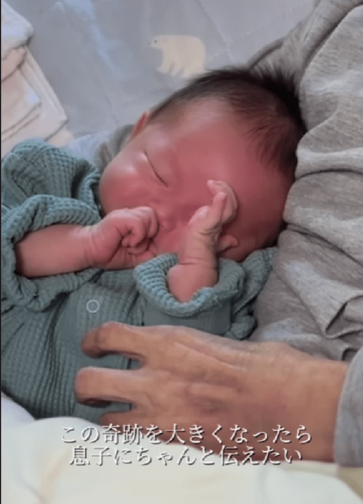 命が繋がる瞬間（@shakunone_ties_brandさんより提供）