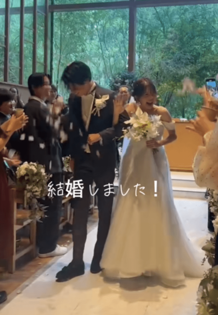 そのときの彼と結婚！（@dekidan_nichijoさんより提供）