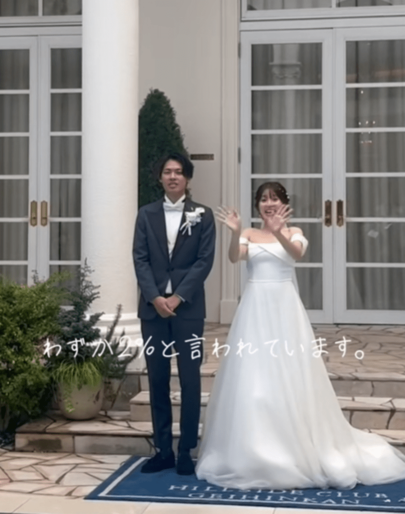 高校生カップルが結婚まで進む確率は…（@dekidan_nichijoさんより提供）