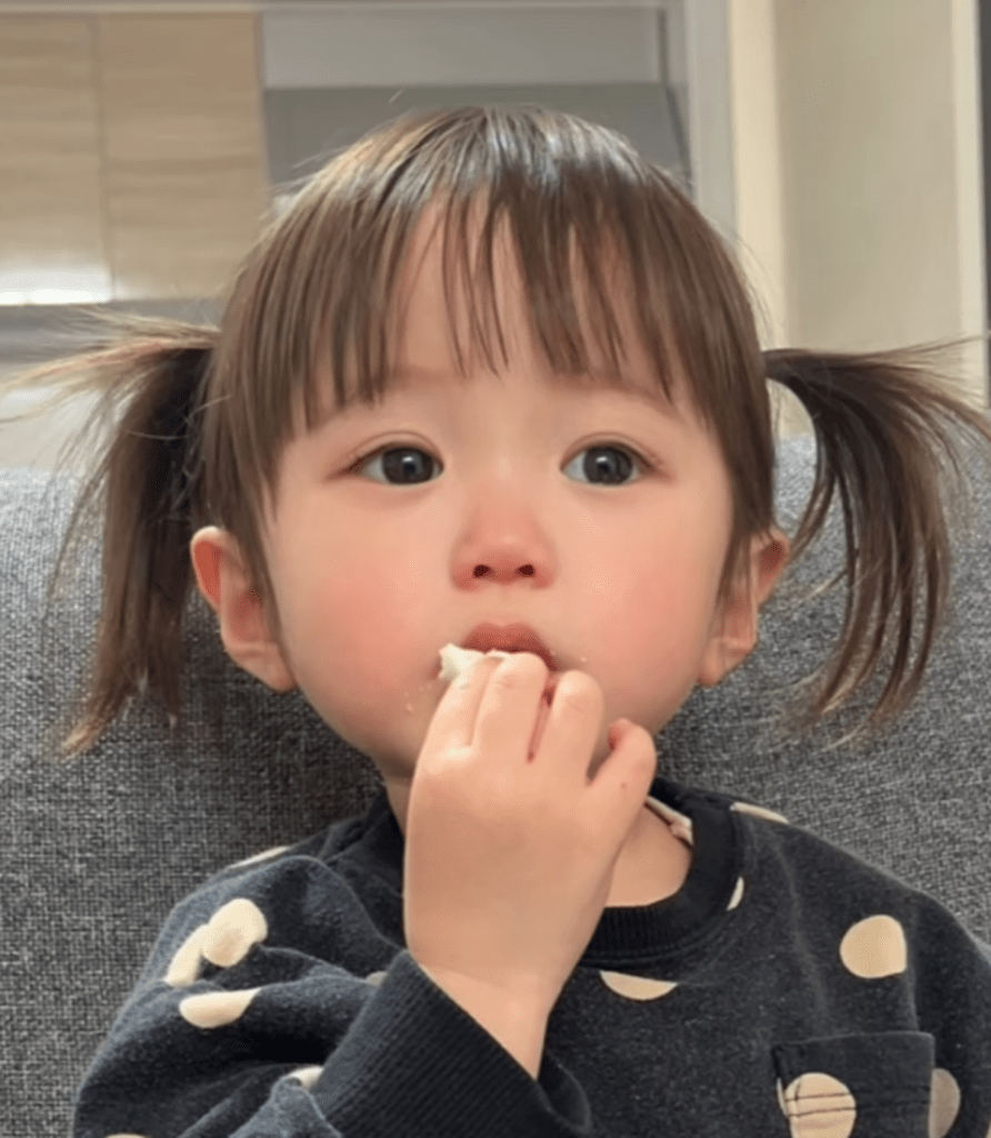 可愛らしい女の子へと成長（@bulma_sakuraさんより提供）