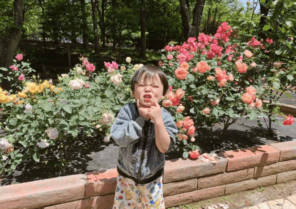 現在の息子さんの様子（@kazumero1115さんより提供）