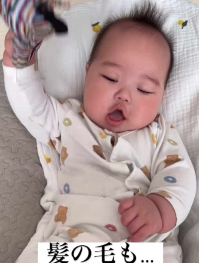 髪の毛も…（＠yuruyuru_diary_さんより提供）