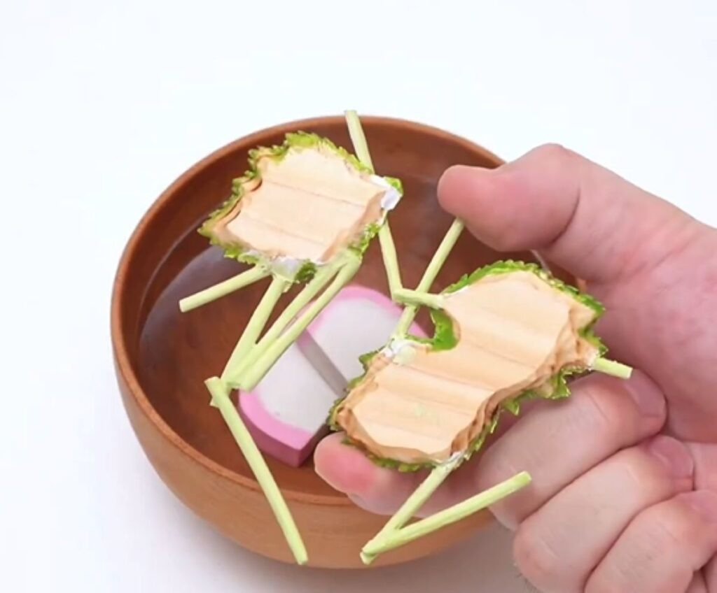 木で作られています（＠kibori_no_konnoさんより提供）