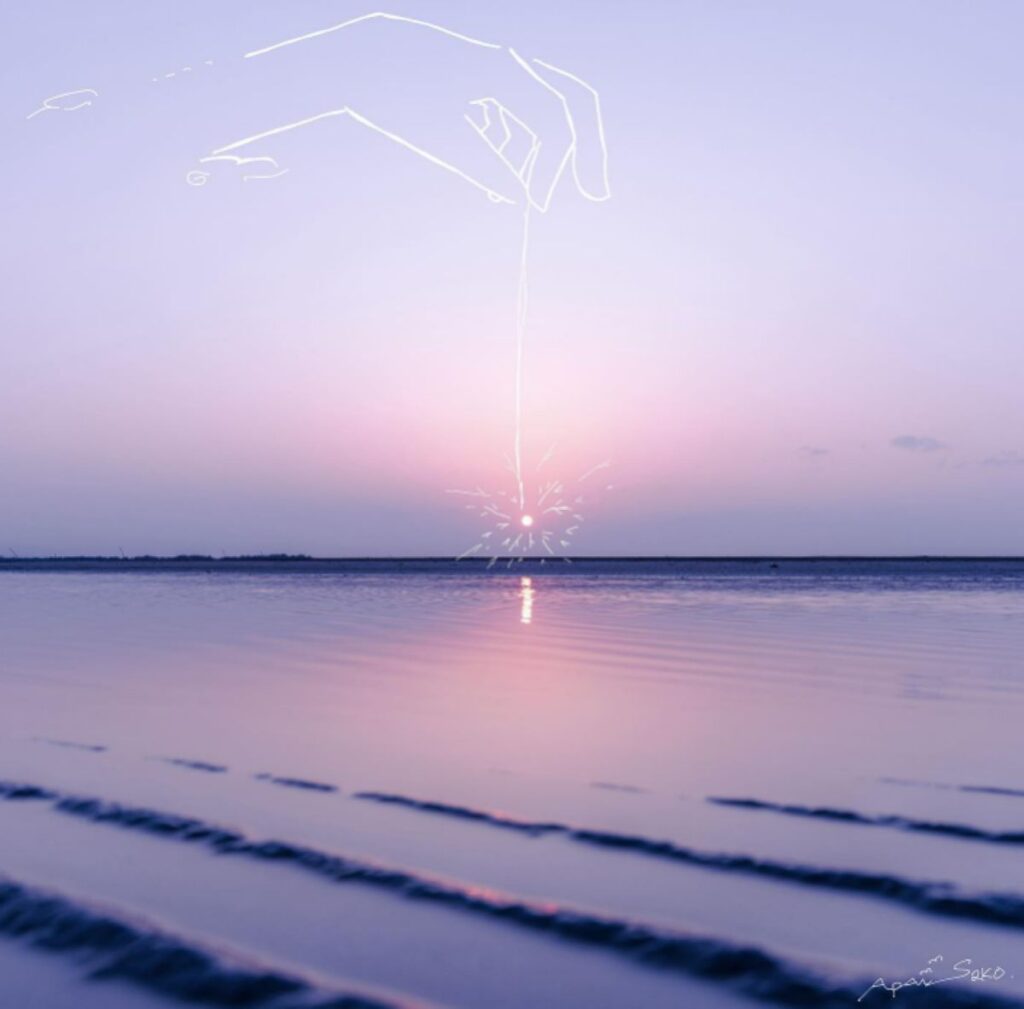 「線香花火」（＠sara2626_ifさんより提供）