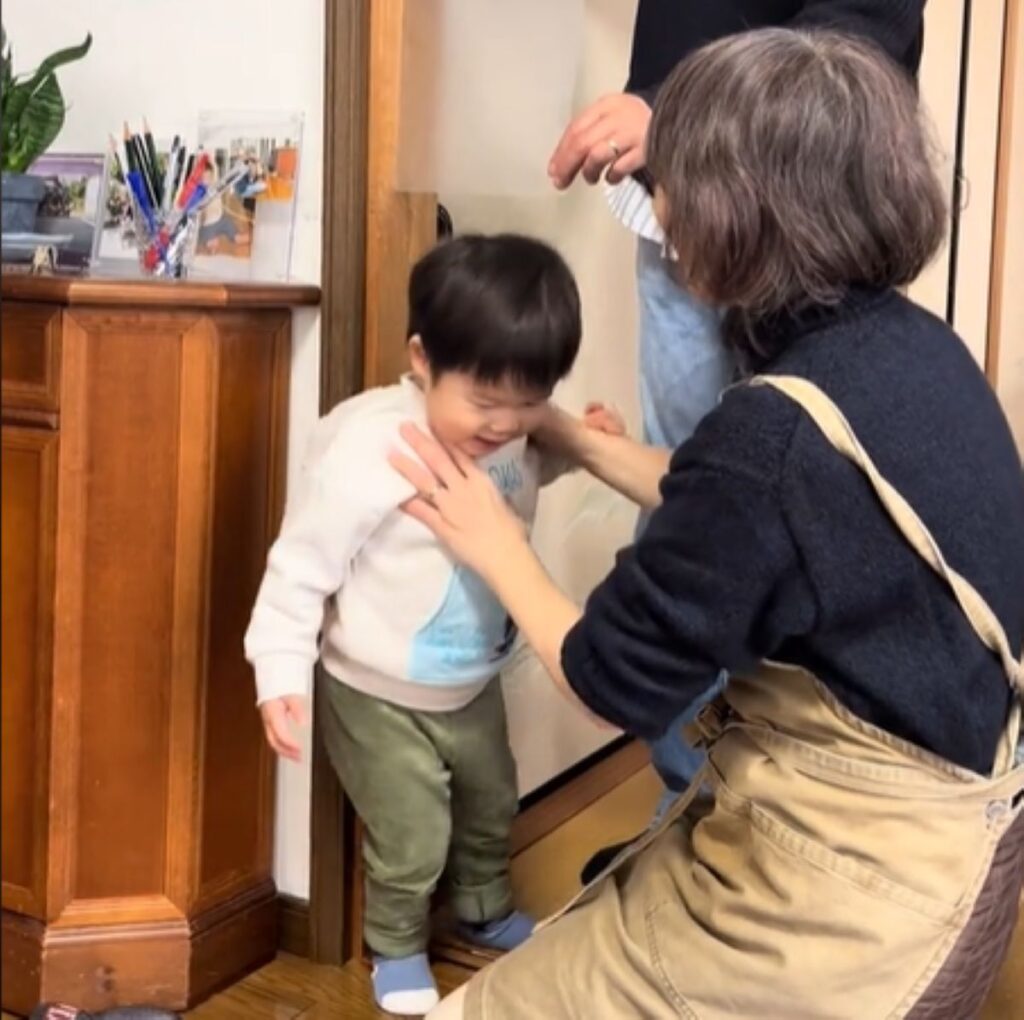 飽きてしまったのでしょうか（＠kansya.boxさんより提供）