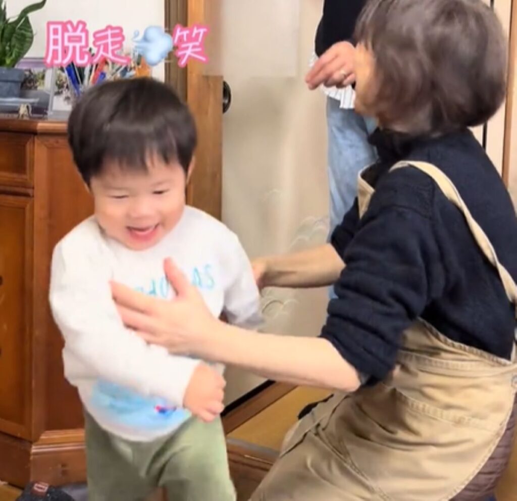 逃げ出してしまった息子さん（＠kansya.boxさんより提供）