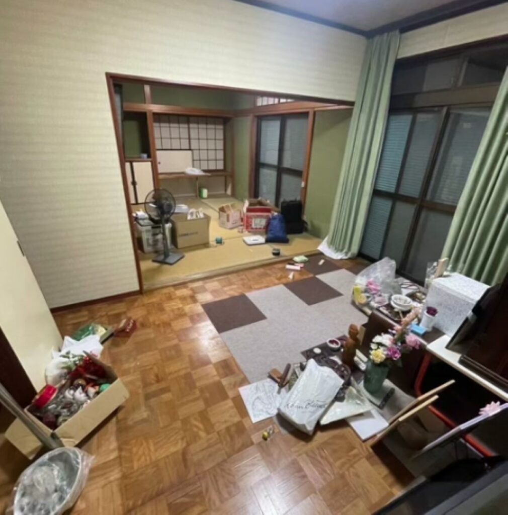 リフォーム前の様子（＠asahi.hondahomeさんより提供）