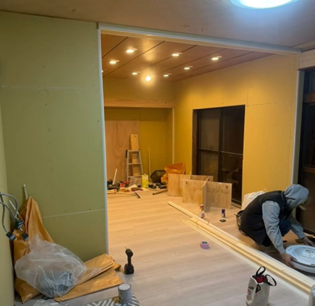 作業中の様子②（＠asahi.hondahomeさんより提供）