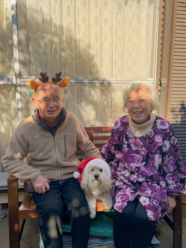 仲良しご近所さんと（@kamamama24さんより提供）