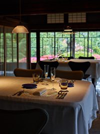 コースの中でリモルトが提供されているレストラン「アザレ」（香川県坂出市）