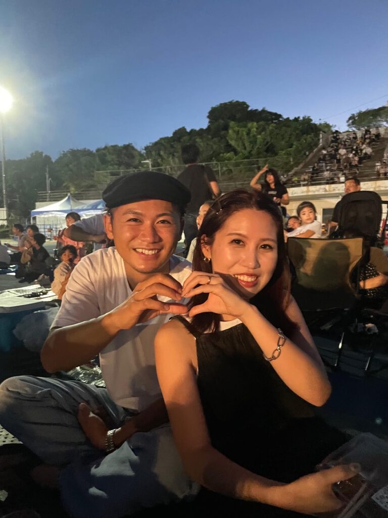 現在の2人（＠rihoriho1126さんより提供）