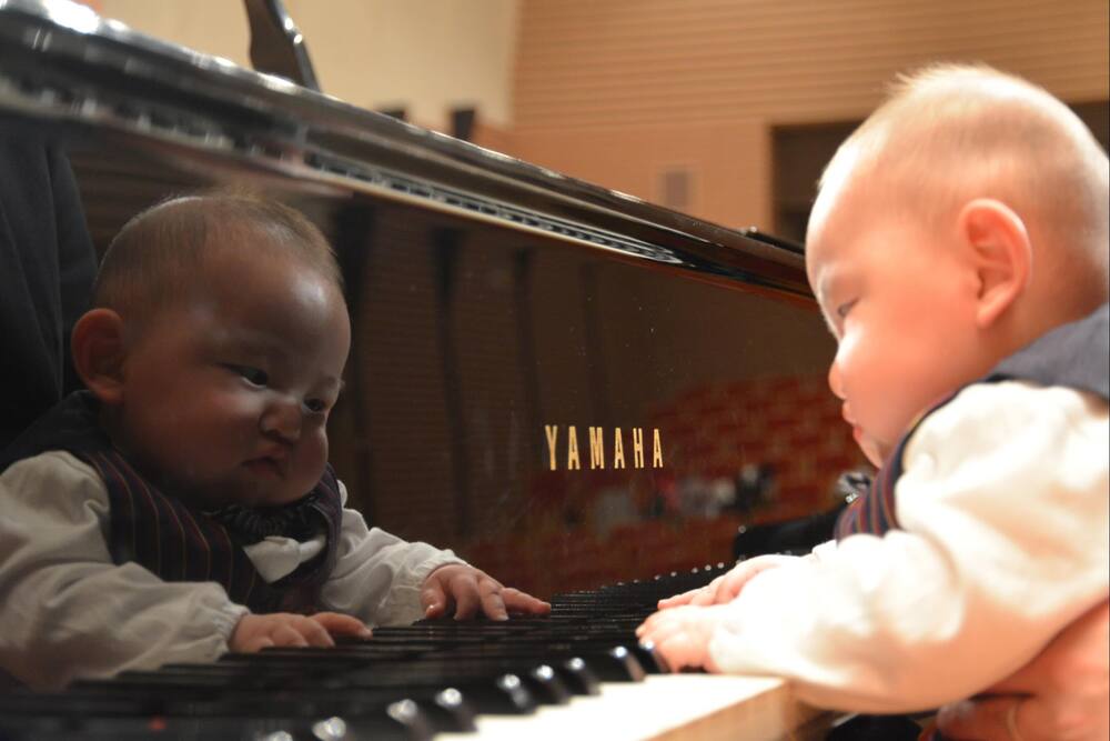 偉大な音楽家の生まれ変わりにも思えるほど（@keichannikkiさんより提供）