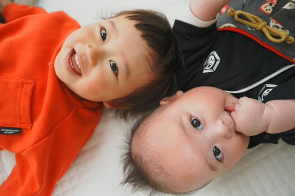 兄弟で（＠_key.papa_さんより提供）