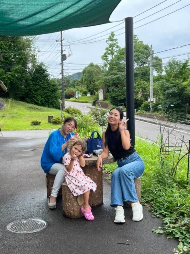 お母さんと娘さんと（＠misatospringmanさんより提供）