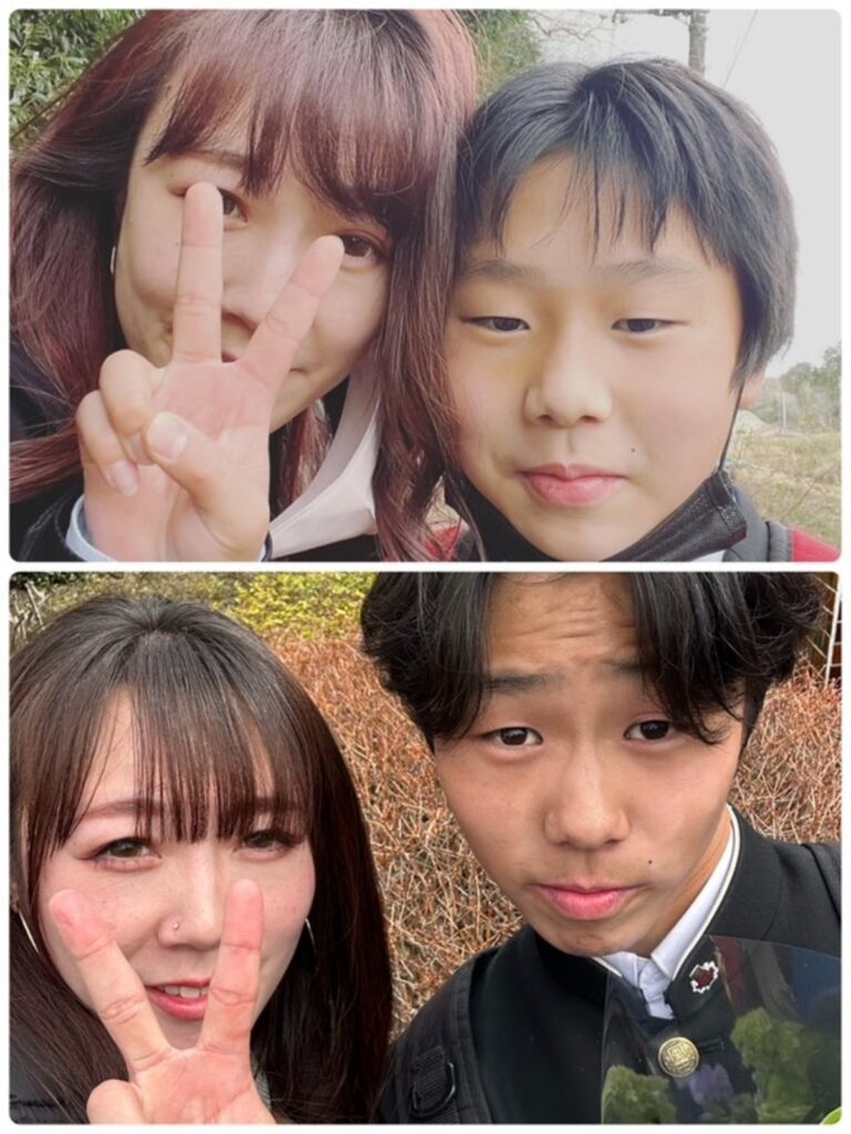 長男くんの成長（＠ohanamhekeさんより提供）