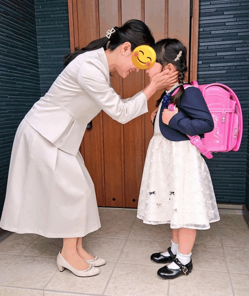 長女さんの入学式（@torish935さんより提供）