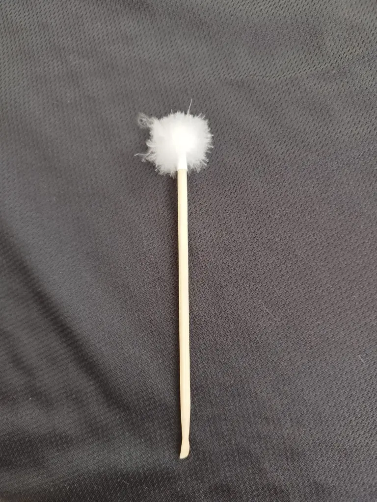 【実際の写真２枚】　息子さんが吹いていたもの