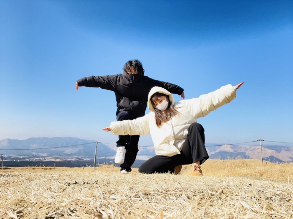 2人の様子（＠151cm_1さんより提供）