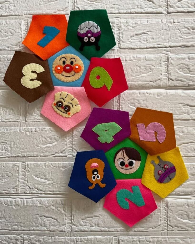 手作りのボール（＠yuill.handmadeさんより提供）