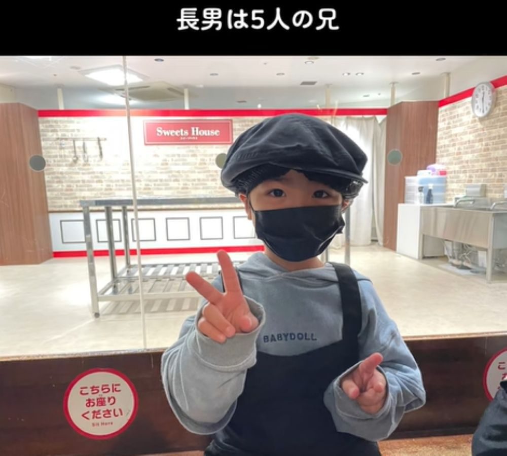 長男さん（＠1.and.triple_mamさんより提供）