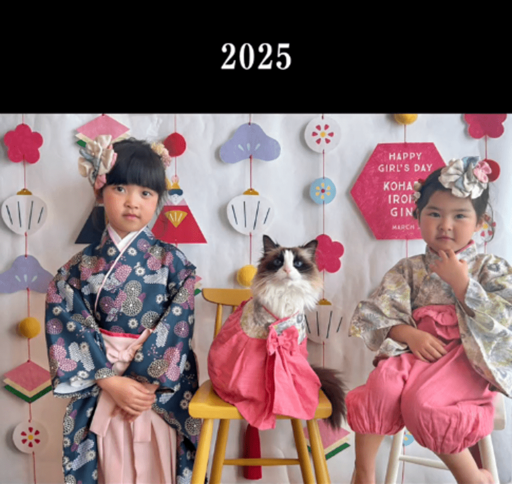 すくすく成長する姉妹（@kohairomamaさんより提供）