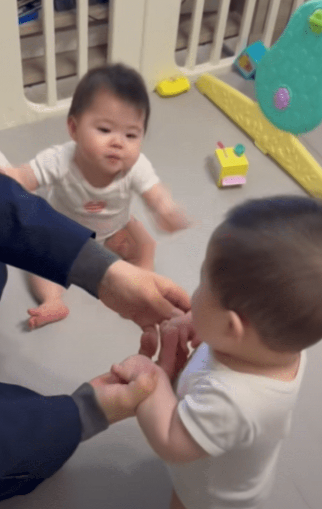 出勤前のひととき…（@yuwanowaさんより提供）