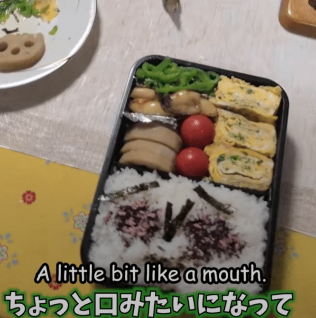 彩りあるお弁当が完成（@chirochan_channelさんより提供）