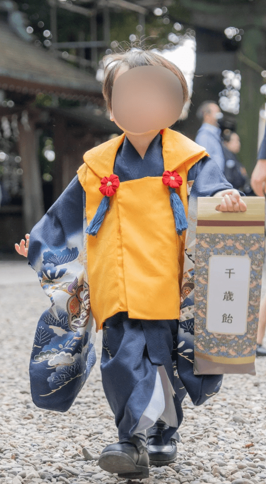 末っ子くんの七五三（@chocok_r26さんより提供）