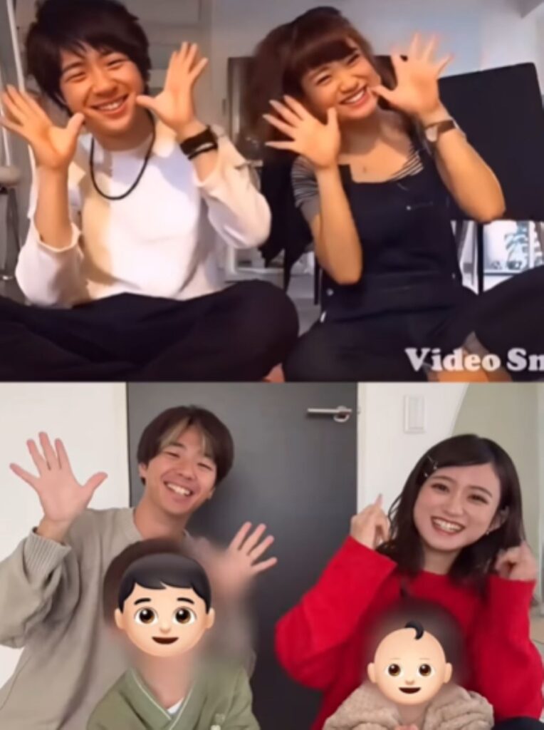 8年前と現在⑤（＠k.r0303さんより提供）