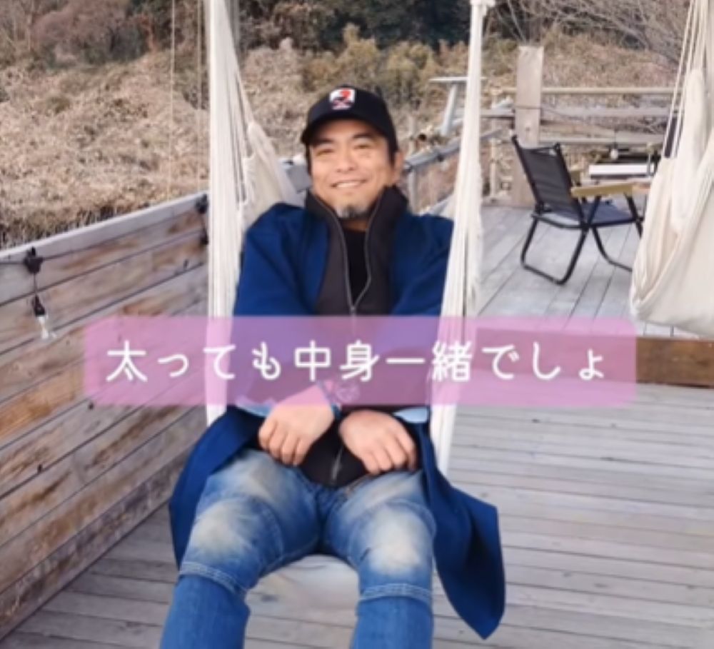 旦那さんからの言葉（＠yoko_plussizeyogaさんより提供）