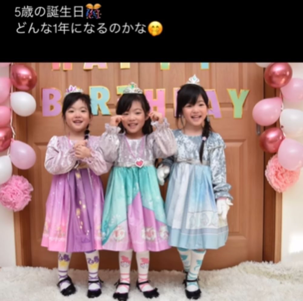 5歳の誕生日（＠mitsugoma0123さんより提供）